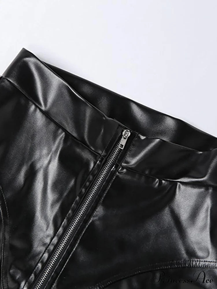 Knitted Lace Puff Trendy Sleeve Patchwork Top