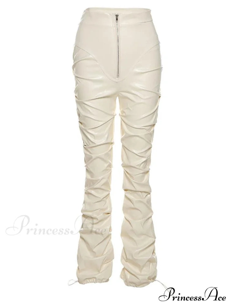 Knitted Lace Puff Trendy Sleeve Patchwork Top