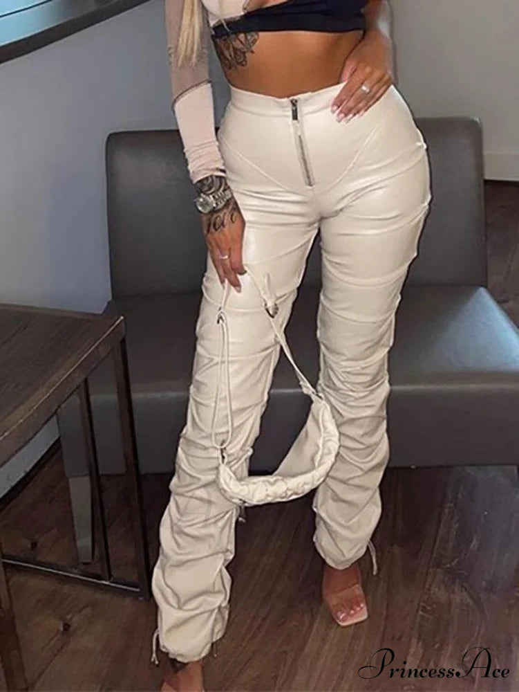 Knitted Lace Puff Trendy Sleeve Patchwork Top