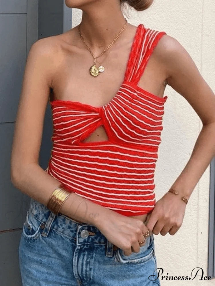 Knitted Stripe Long Trendy Sleeve Maxi Dress