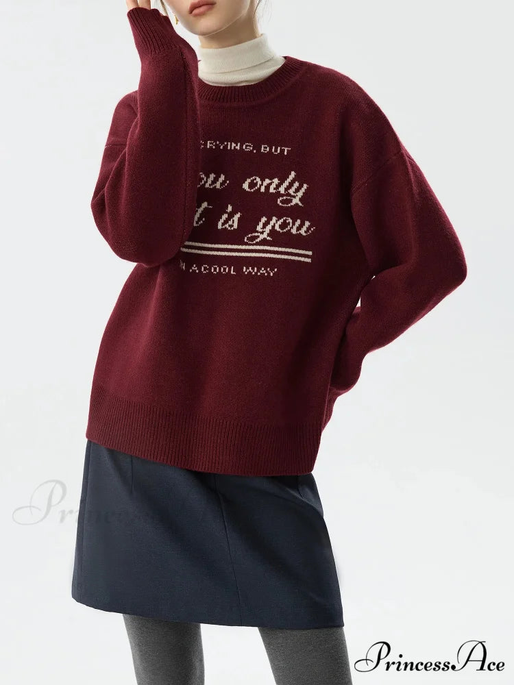 Korean Fashion Pullover Knitted Jumper swraters-241228