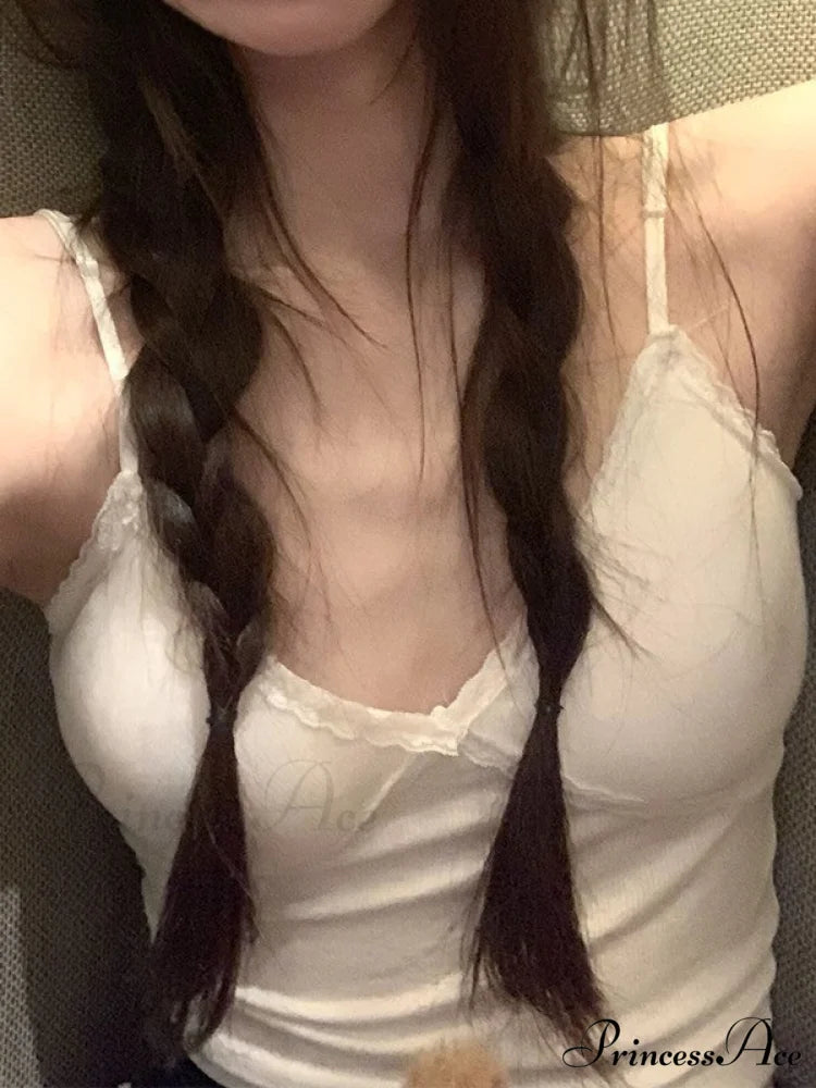 Lace Paneled Button Trendy Long Sleeve Knit Top White / ONE SIZE