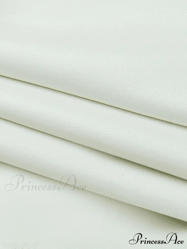 Lace Paneled Graceful Pu Corset Top