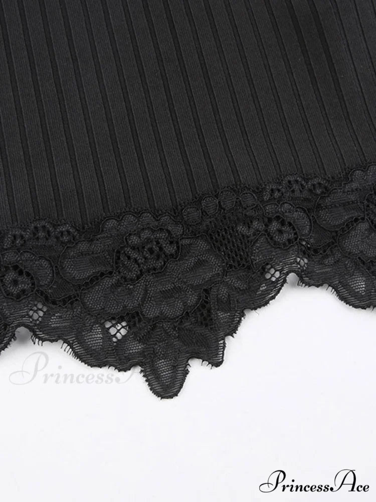 Lace Paneled Puff Trendy Sleeve Velvet Mini Dress