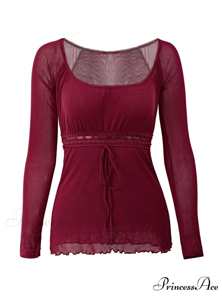 Lace Trim Graceful Strapless Corset Top