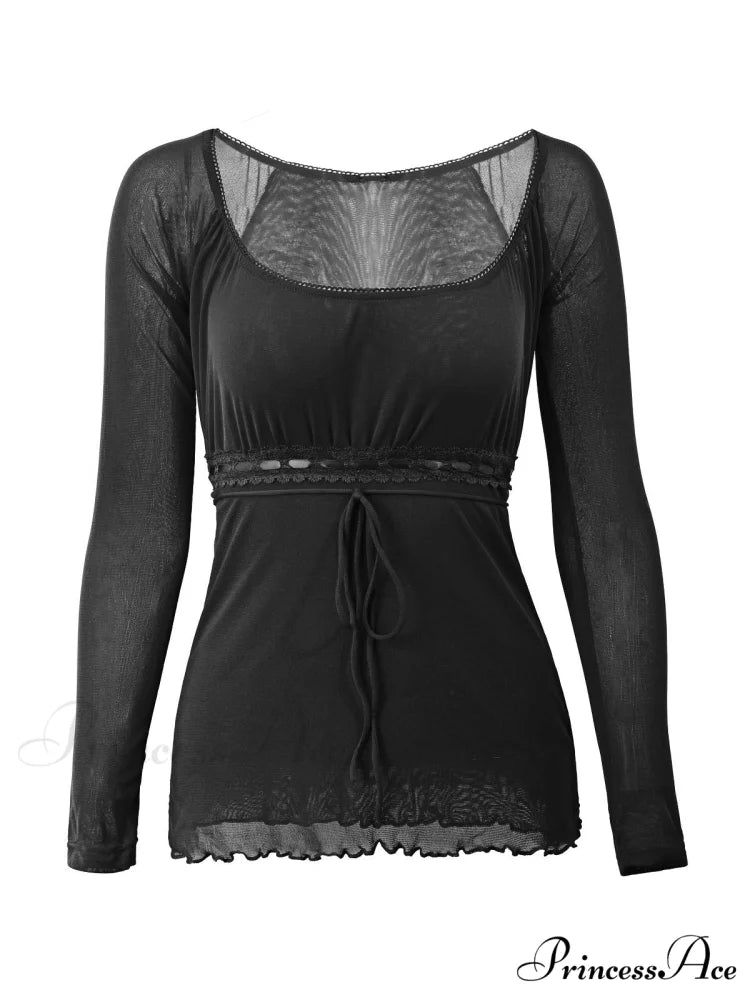 Lace Trim Graceful Strapless Corset Top