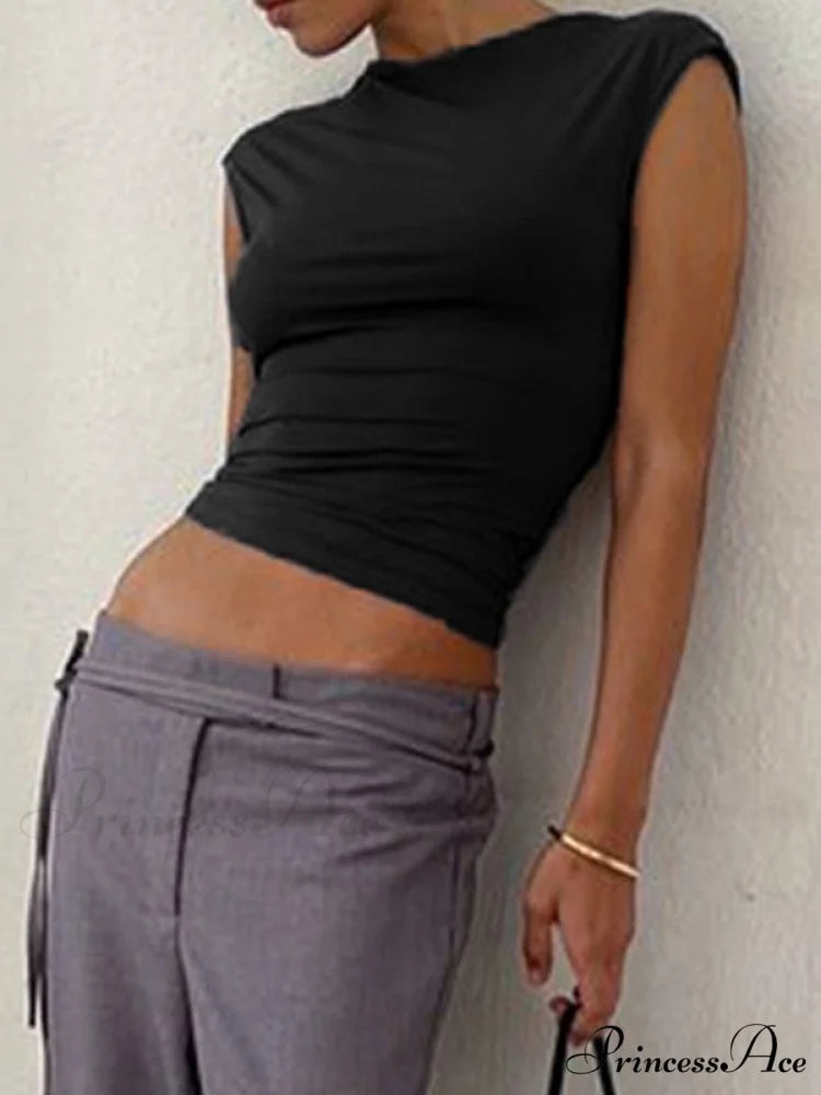 Lace Trim Graceful Y2K Cami Top