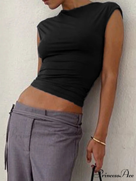 Lace Trim Graceful Y2K Cami Top