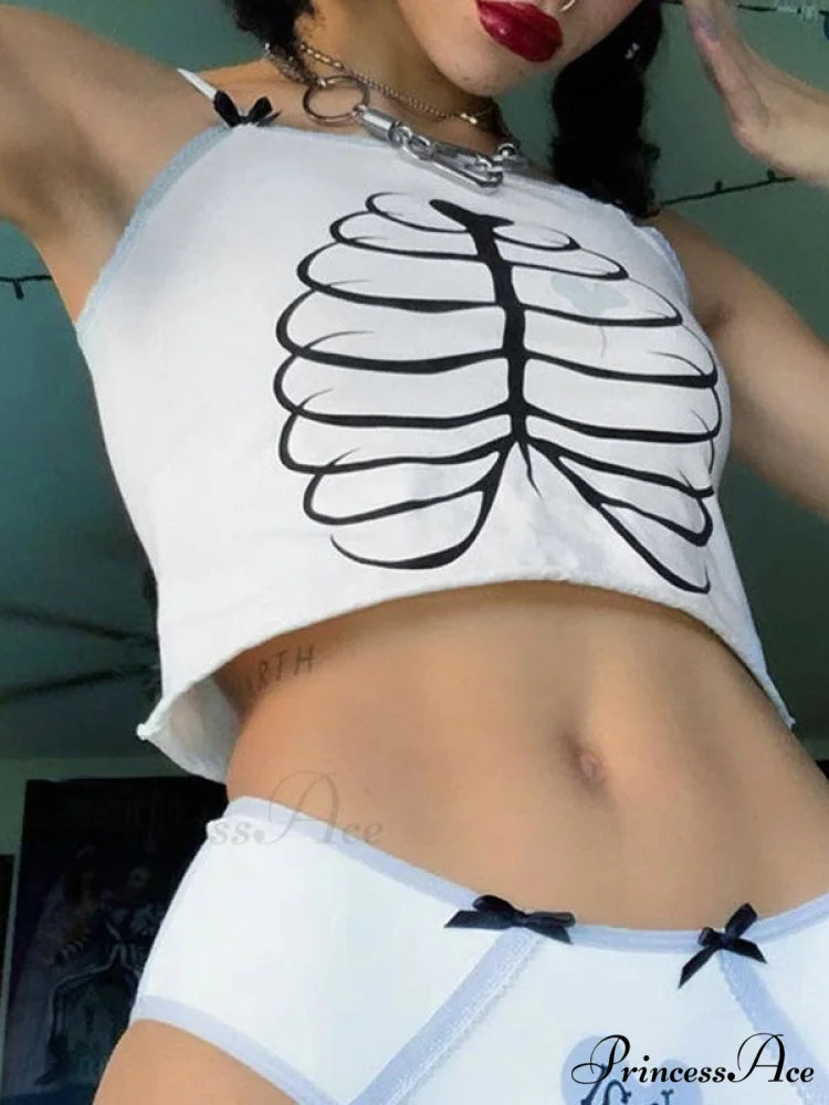 Lace Trim Ruffle Trendy Crop Tank Top