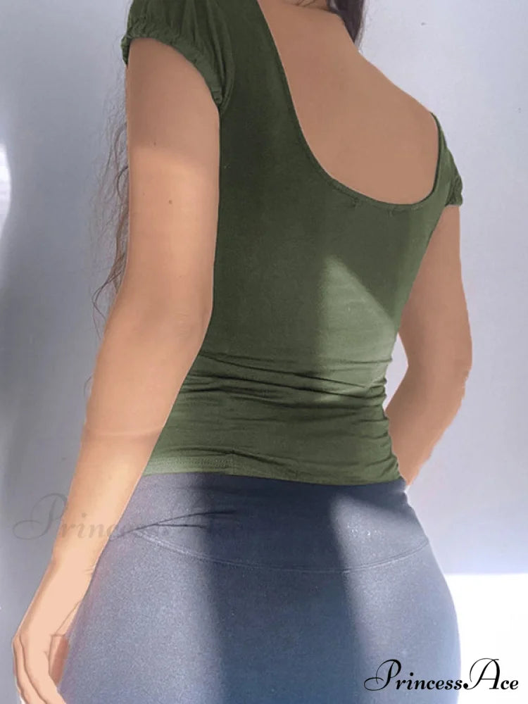 Lace Trim Tie Trendy Front Long Sleeve Blouse