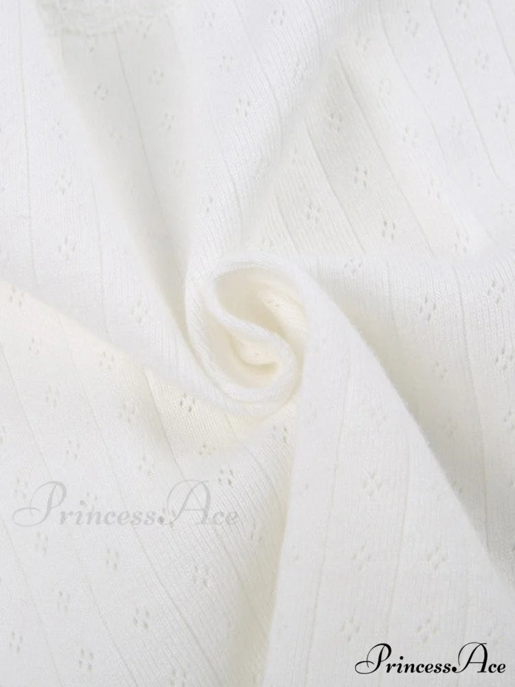 Lace Trim Vintage Trendy Print Slit Maxi Dresses