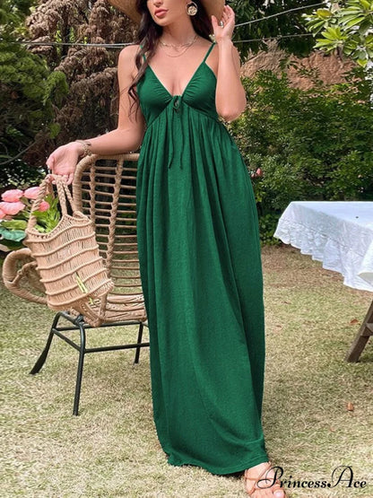 Lace Up Backless Trendy Cropped Tank Top