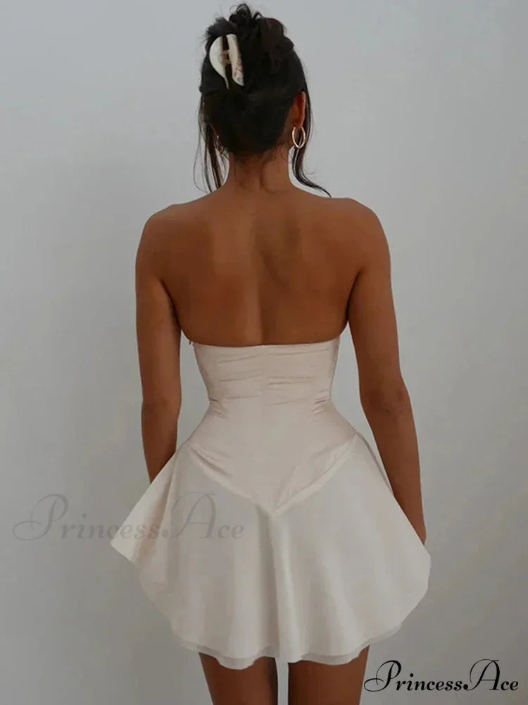 Lace Up Corset Party Club Hot Sexy Fall Mini Dress