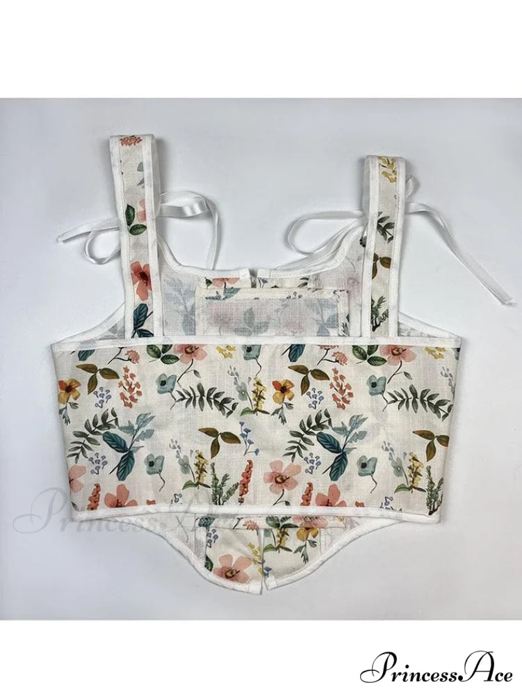 Lace Up Floral Trendy Black Mini Dress