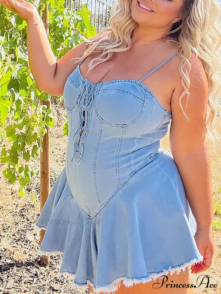 Lace Up Graceful PU Corset Belt