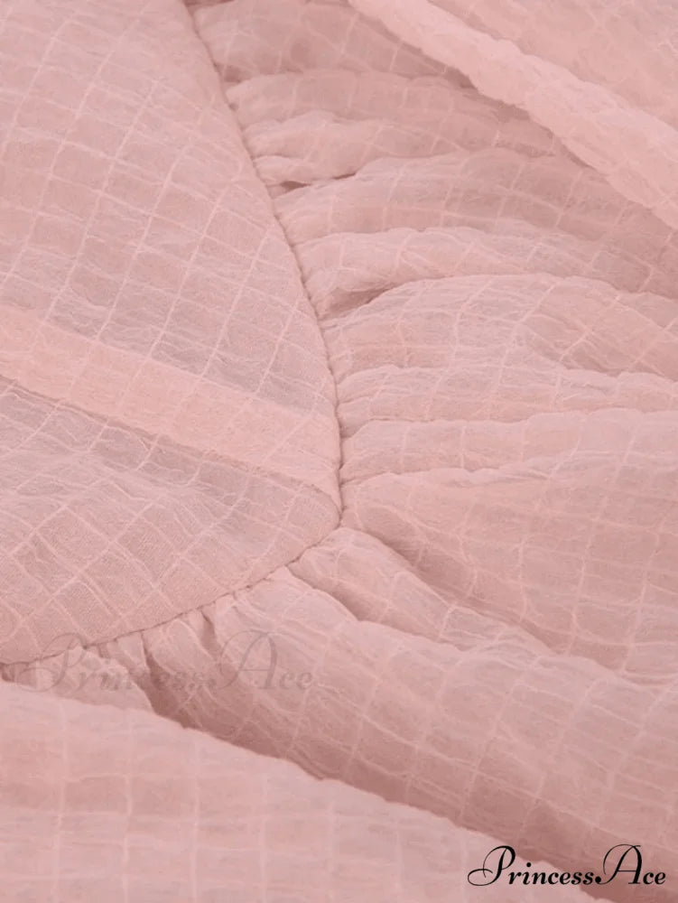 Lace Up Ruched Trendy Bodycon Mini Dress