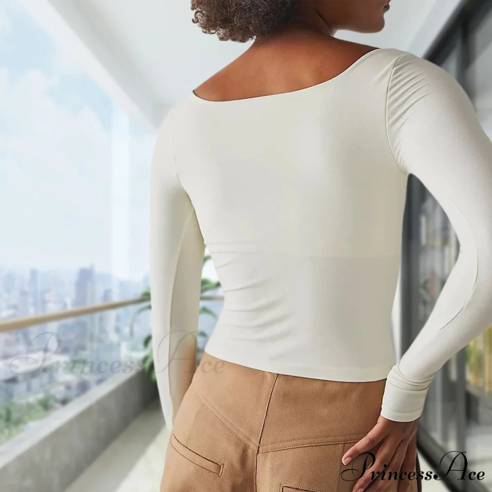 Ladies Summer Shirt Women Basic Crop Top