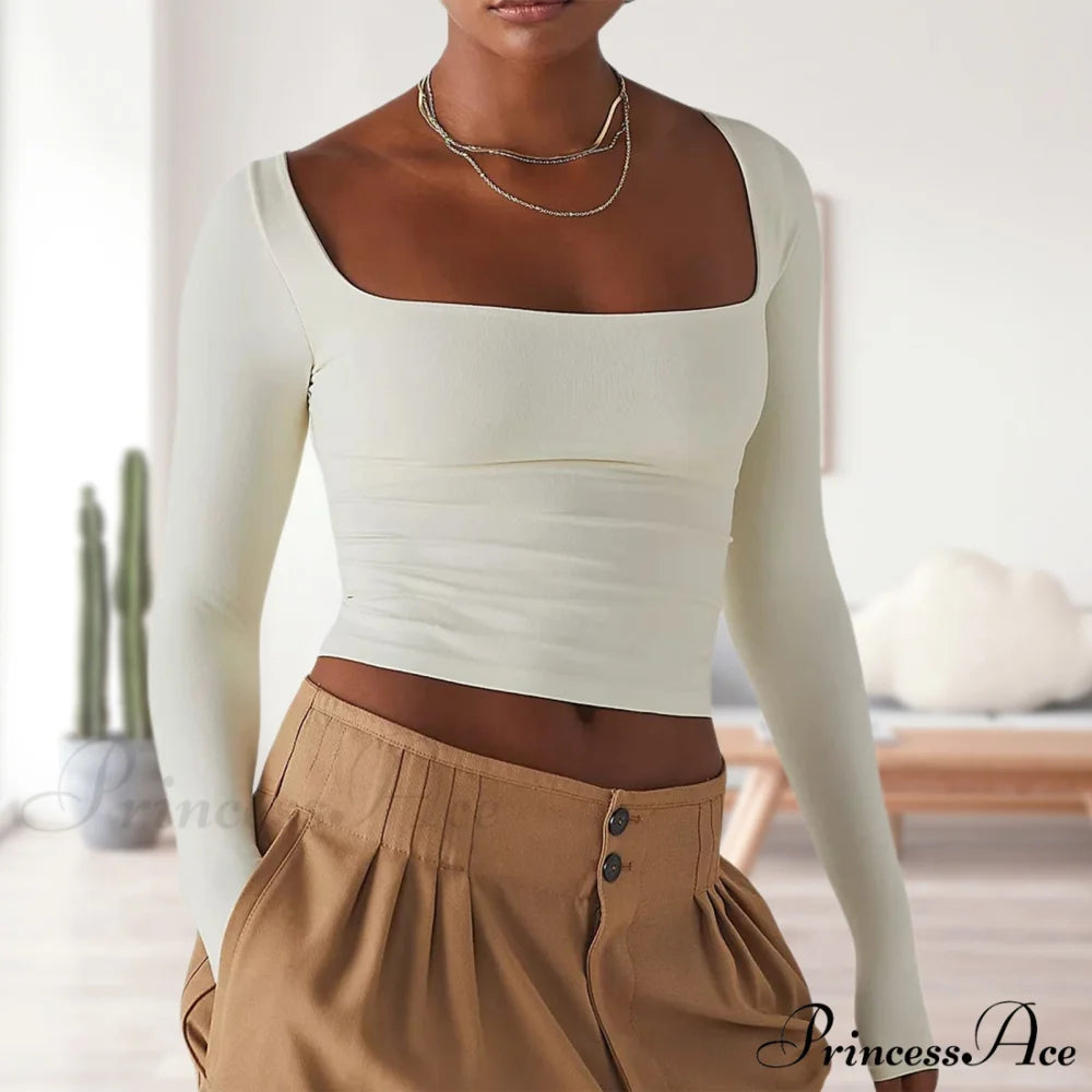 Ladies Summer Shirt Women Basic Crop Top