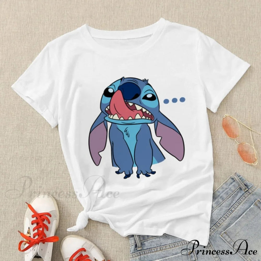 Lady Cute Print T-shirts 11 / S