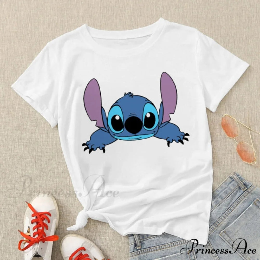 Lady Cute Print T-shirts 13 / S