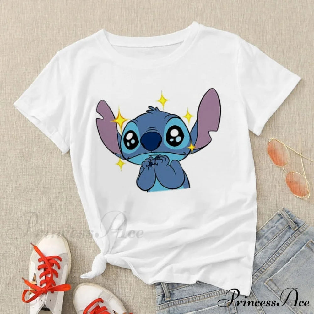 Lady Cute Print T-shirts 15 / XL
