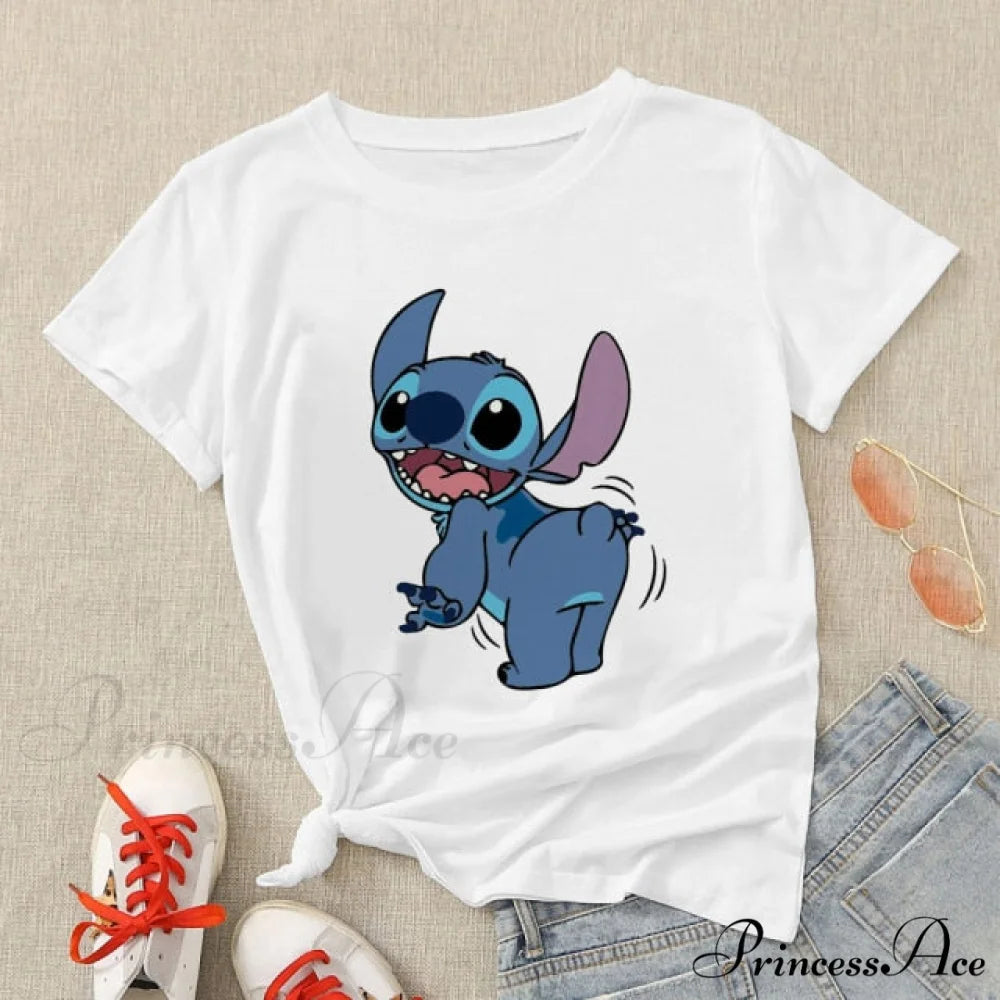 Lady Cute Print T-shirts 2 / S