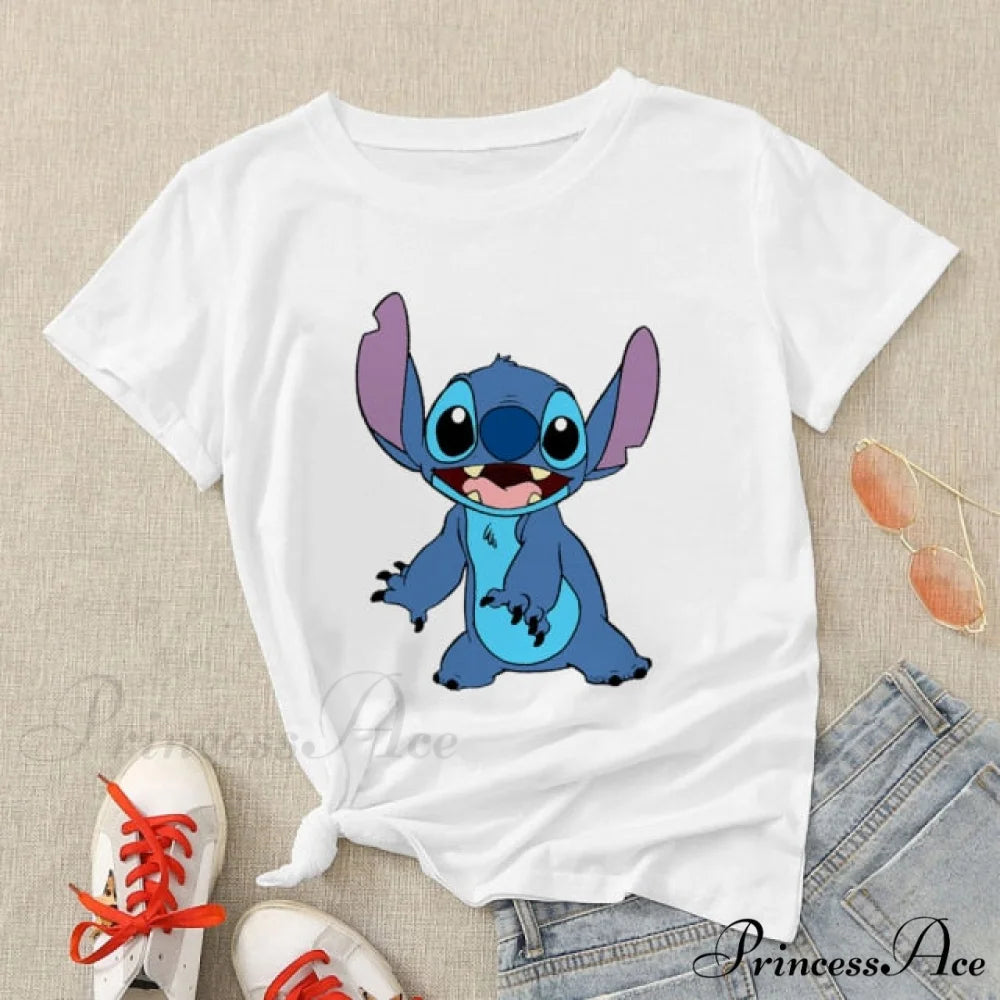 Lady Cute Print T-shirts 4 / S