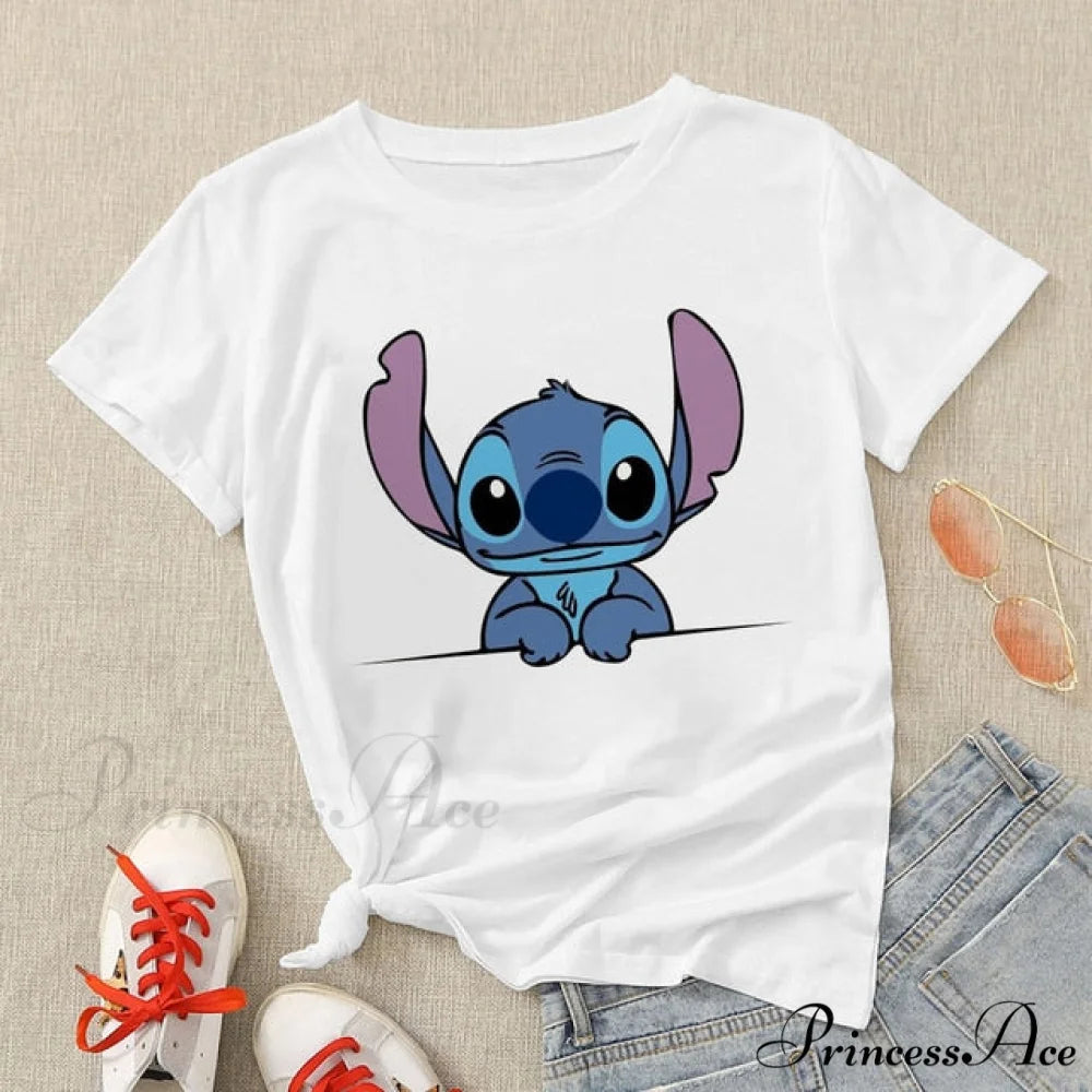 Lady Cute Print T-shirts