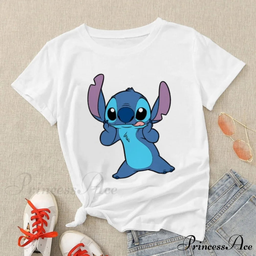 Lady Cute Print T-shirts 7 / S