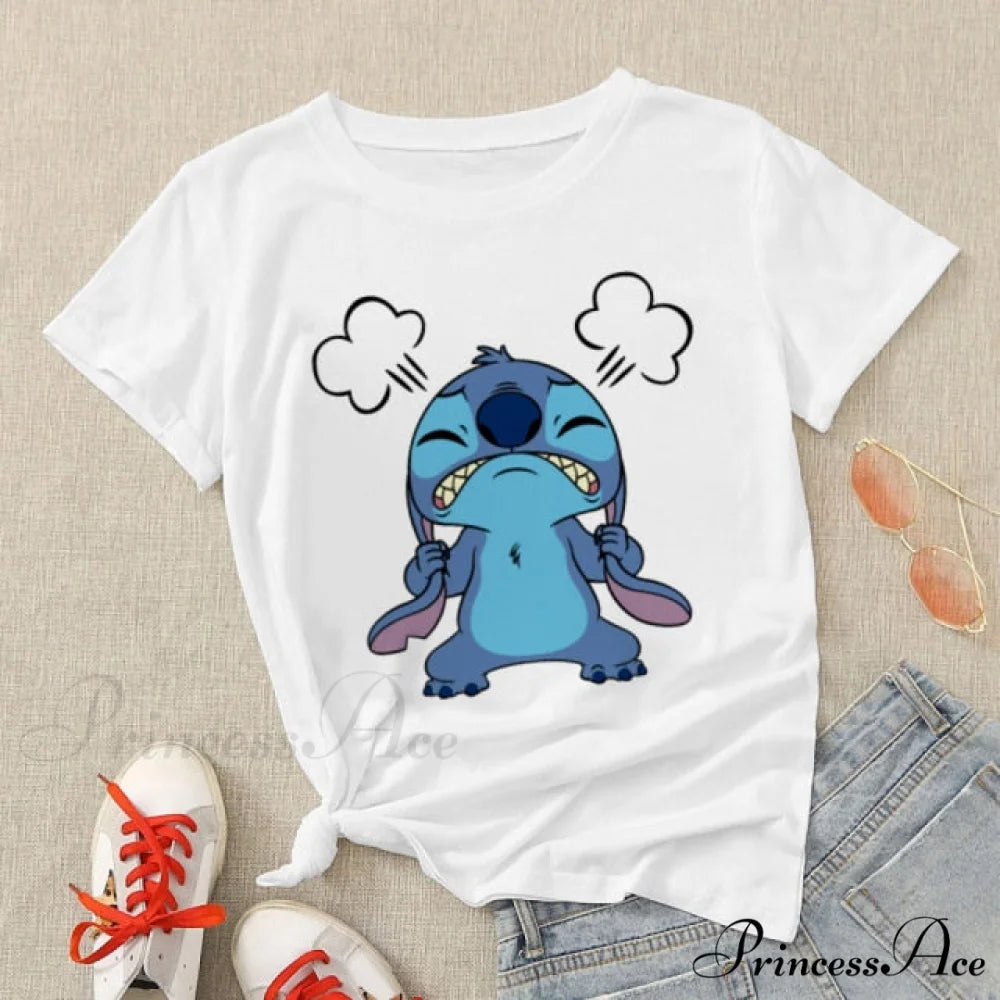 Lady Cute Print T-shirts 9 / S