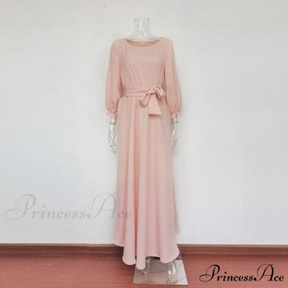 Lantern Sleeve Elegant Bandage Dress
