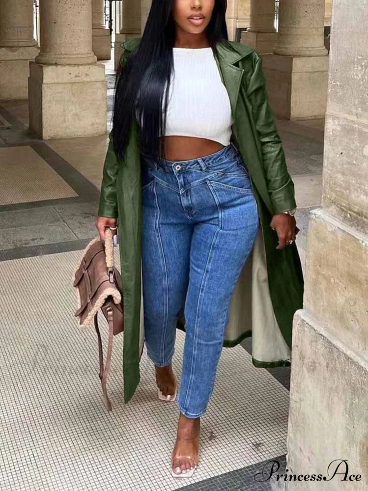 Lantern Sleeves Graceful Sequin Party Dress Green / S