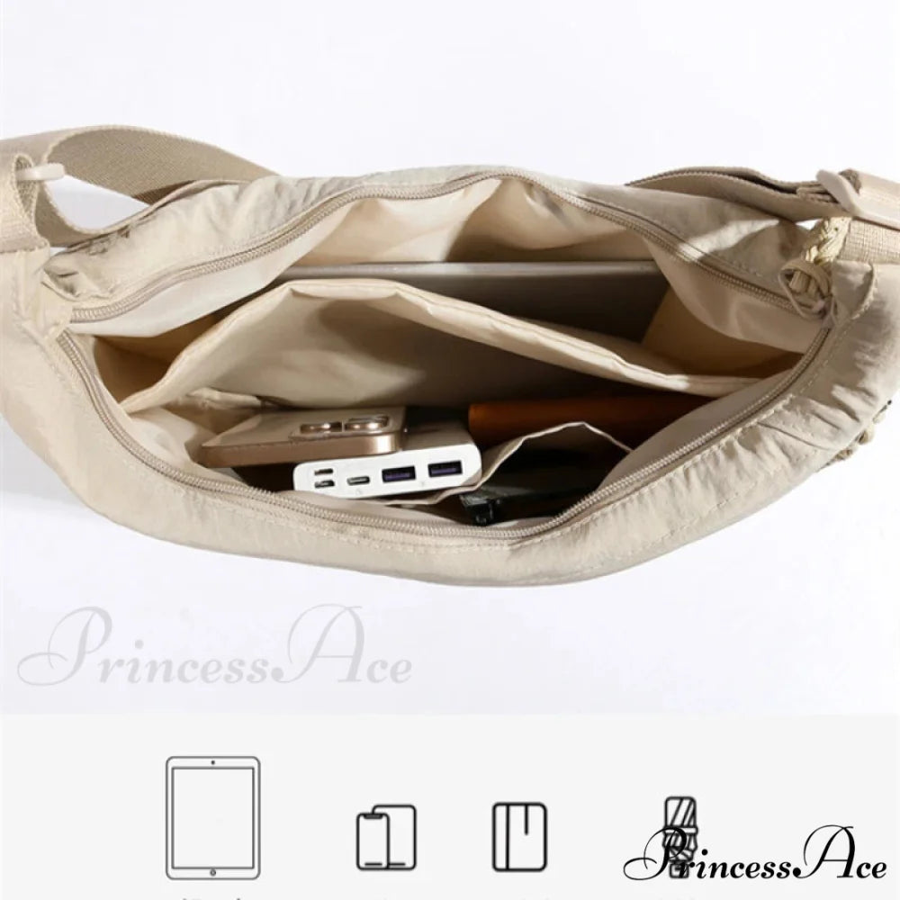 Large Capacity Nylon Crossbody Messenger crossbody-250126
