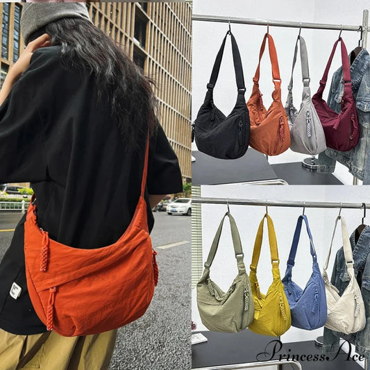 Large Capacity Nylon Crossbody Messenger crossbody-250126