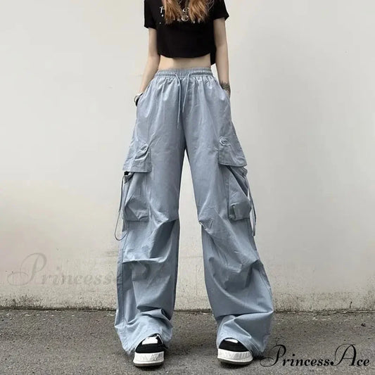 Large Cargo Urban Casual Trousers pants-241228