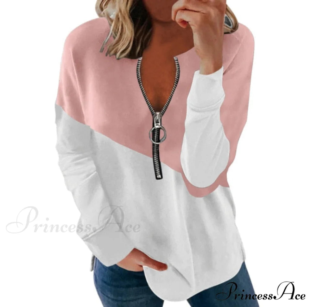 Large Loose Zipper Sexy Printed Vintage T Shirts