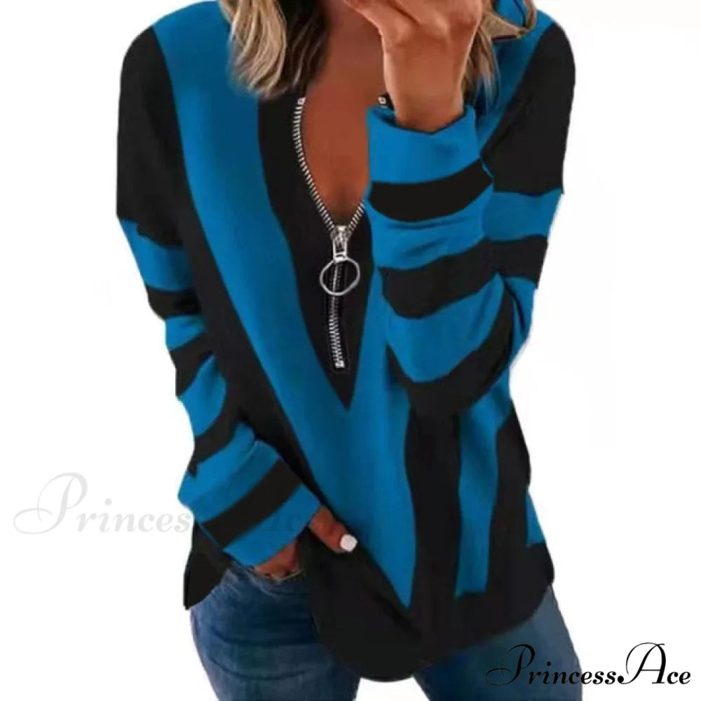 Large Loose Zipper Sexy Printed Vintage T Shirts