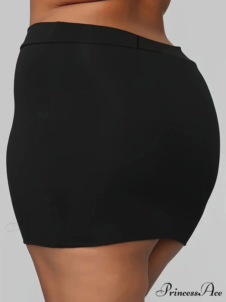 Large Size Bodycon Narrow Skirt skirts-250223