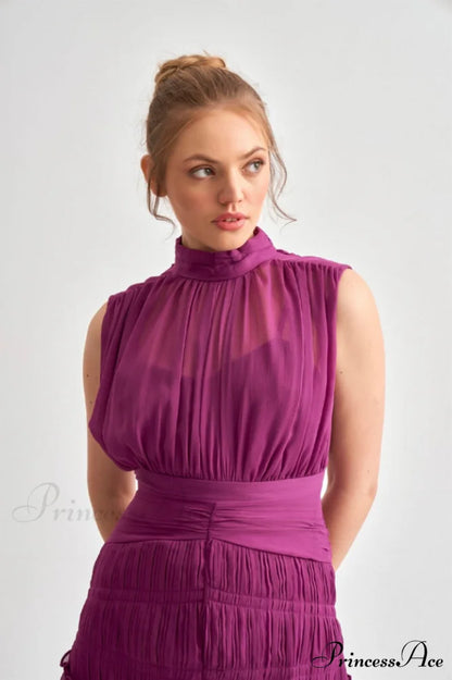 Leilani Elegant Midi Dress