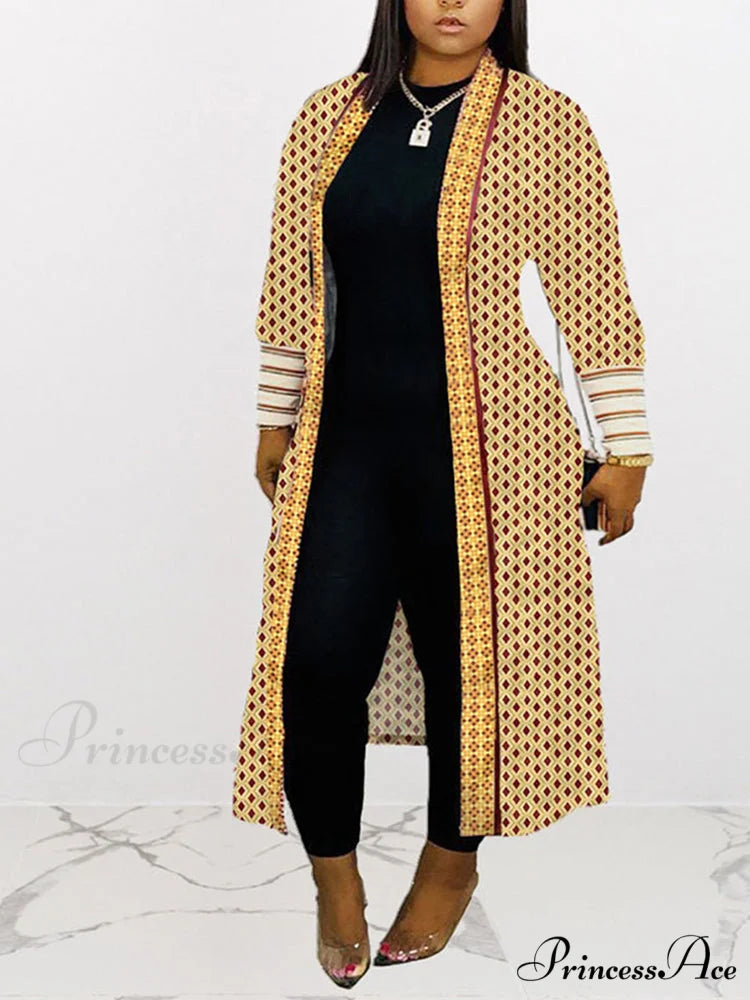 Leopard Print Graceful Bowknot Pleated Dress