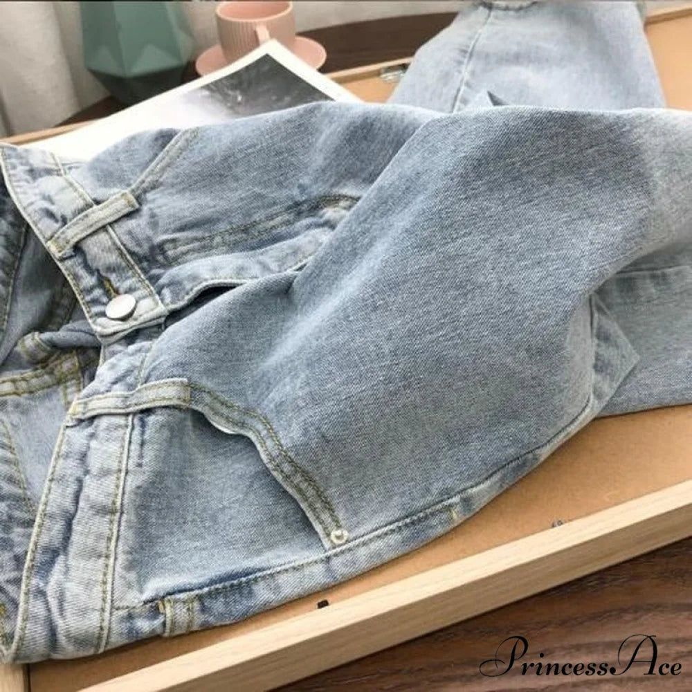 Light Blue Denim Trousers