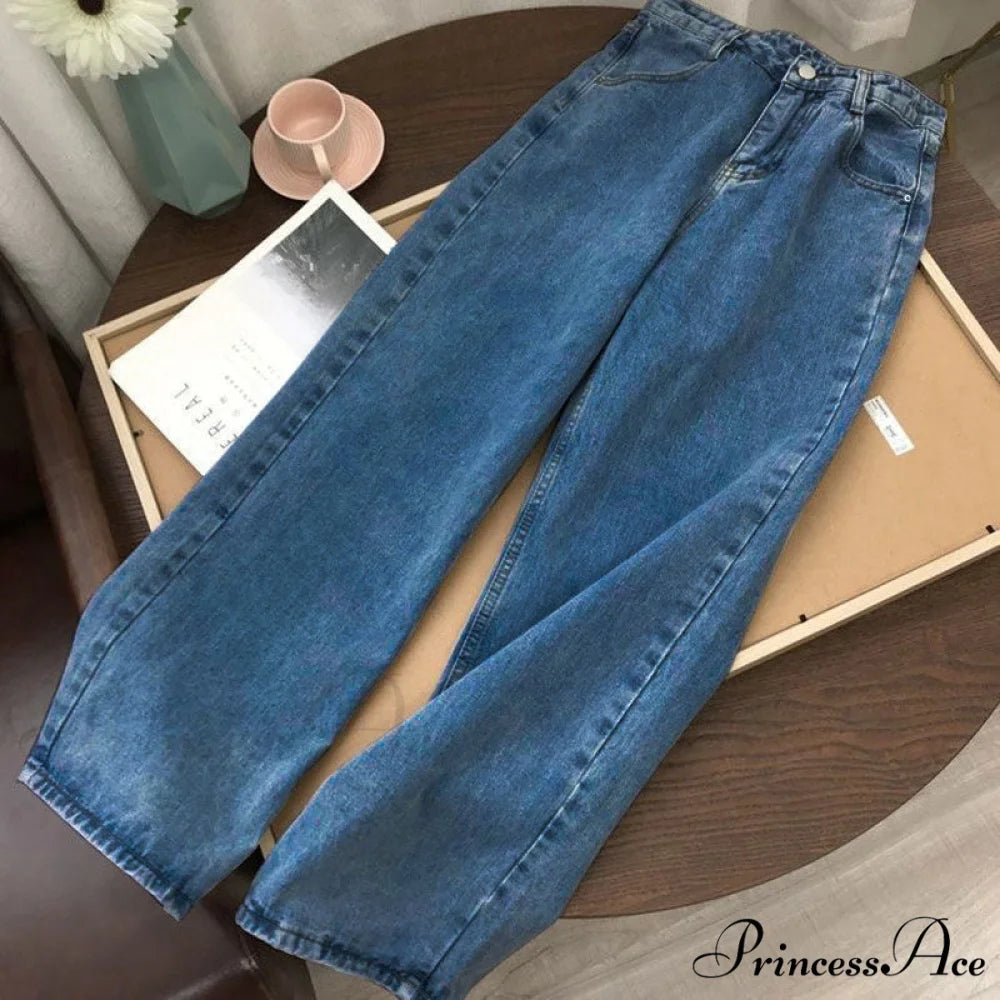 Light Blue Denim Trousers Vintage Blue / S