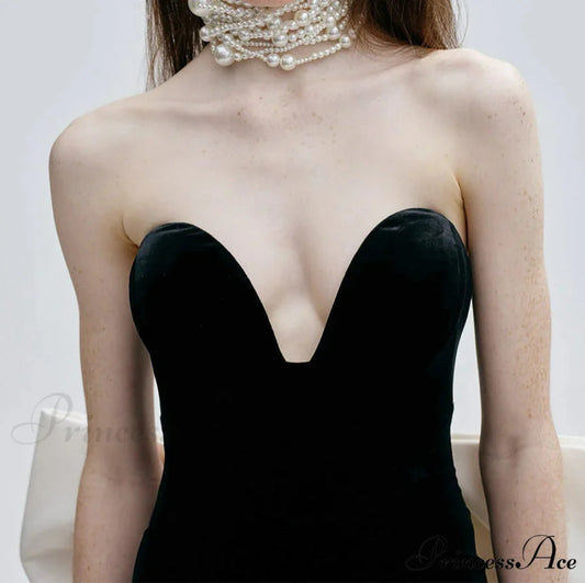 Long Backless Sparkling Prom Dress promdress-250223