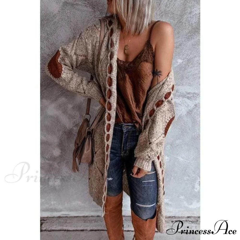 Long Hooded Cardigan