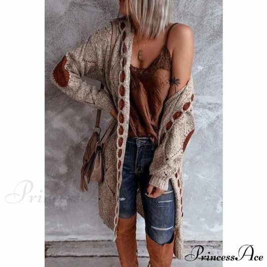 Long Hooded Cardigan