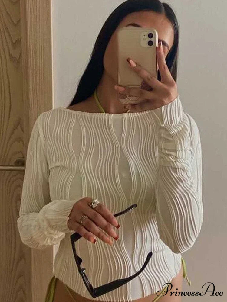 Long Mini Warm-Season Skirt Women’s - Top with Co-Ord Set Y2K Gown Arm and Set