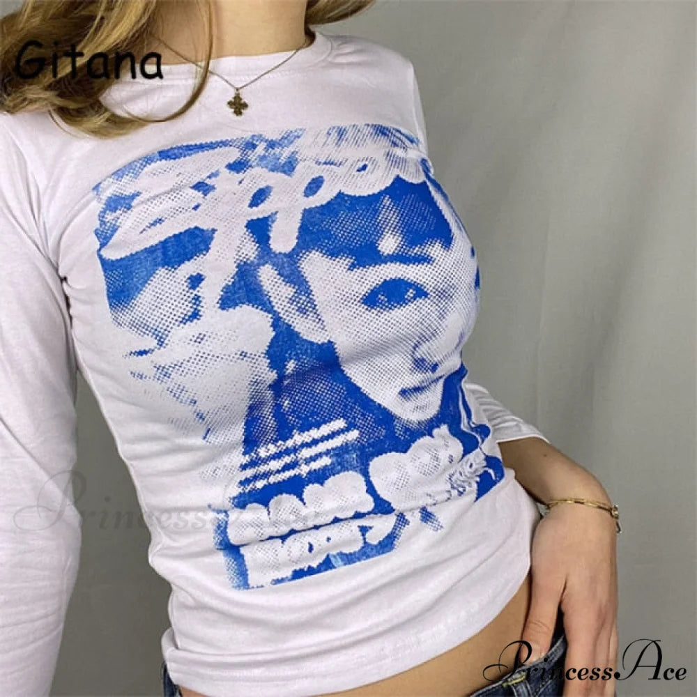 Long Sleeve Crop Tops