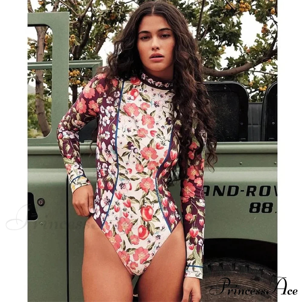 Long Sleeve Empty Out Skirt One Piece onepiece-250223