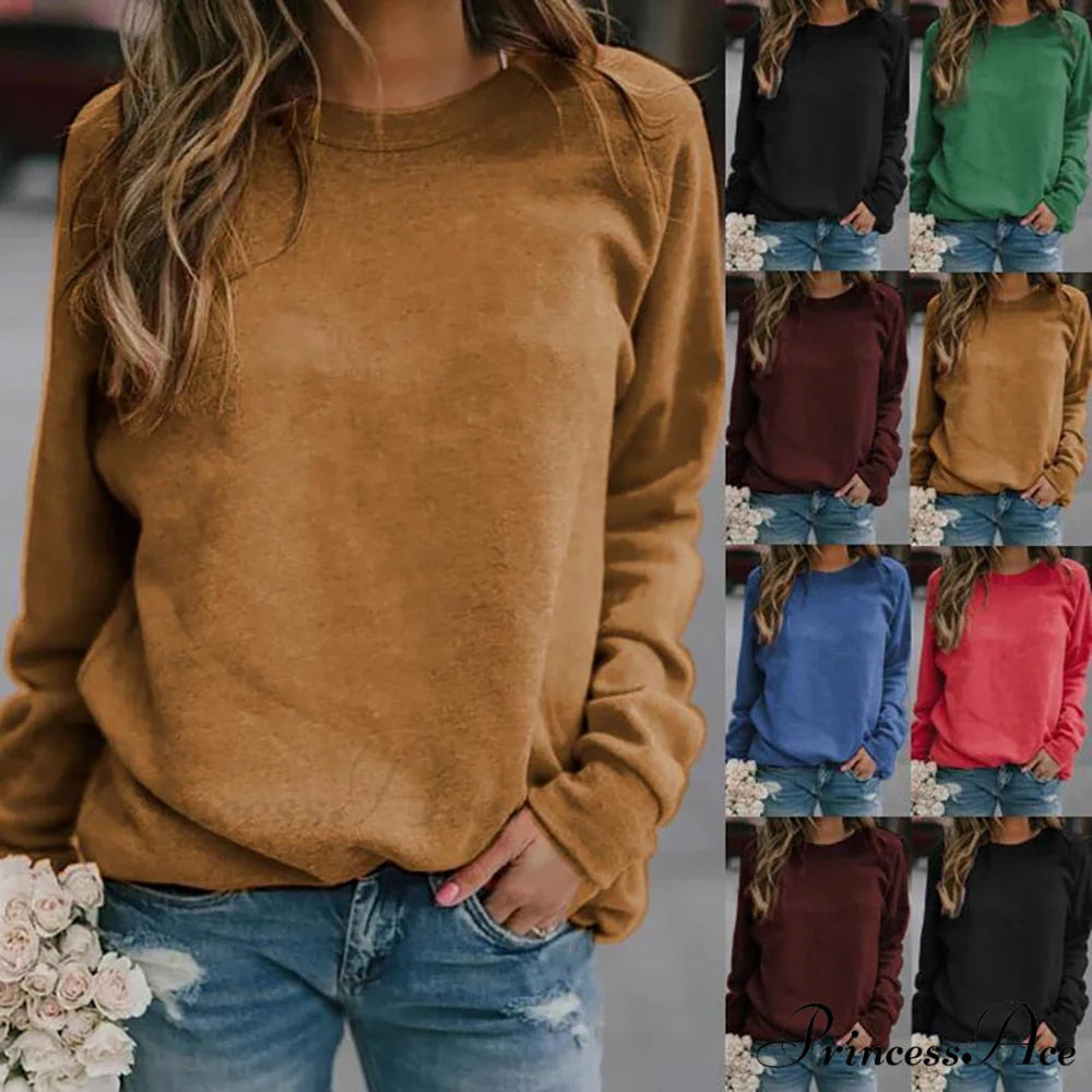 Long Sleeve O Neck T-Shirt