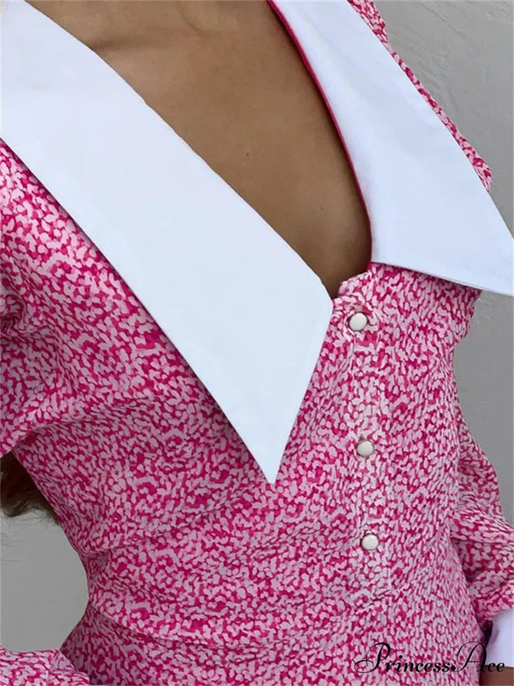 Long Sleeve Short Dress minidress-250223